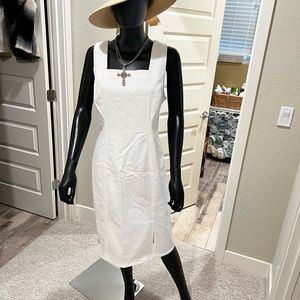 J Crew Cream Denim Shift